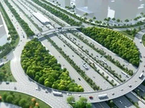 Sun Group đang làm tuyến đường rộng gấp 3 lần đường băng sân bay, kết nối trực tiếp Hà Nội với sân bay lớn nhất miền Bắc, vốn 83.000 tỷ đồng