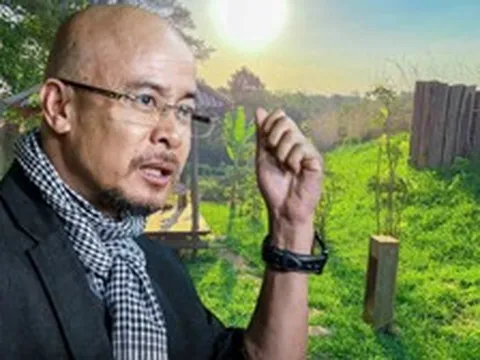 Khu vườn gần 1ha của ông Đặng Lê Nguyên Vũ