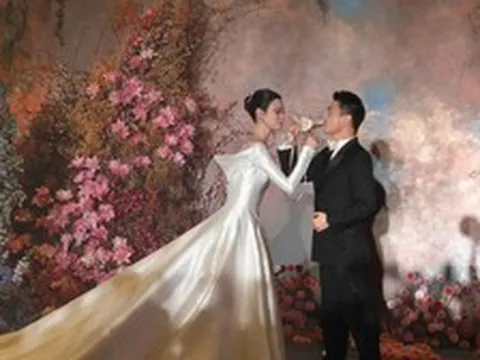 Hề Mộng Dao và thiếu gia trùm sòng bạc lại cưới tiếp: Dâu hào môn sau 3 tháng đã không còn mặc vừa váy cưới Dior