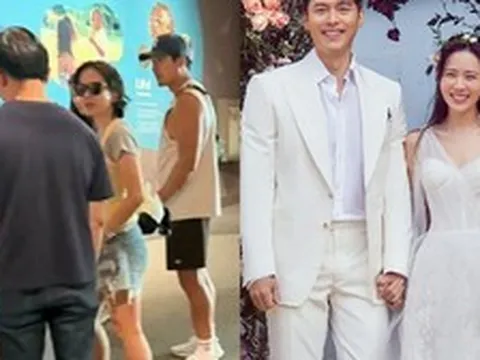 Son Ye Jin lao ra bảo vệ con trai 4 tuổi