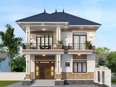 Xây nhà mái Nhật 2 tầng 75m² hết bao nhiêu tiền?