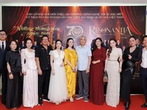 Dàn sao hội tụ trong 2 đêm nhạc kỷ niệm 70 năm Học viện Âm nhạc Quốc gia Việt Nam