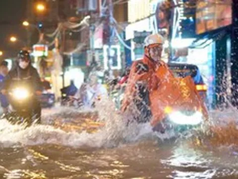 Sau 15h chiều, TP.HCM và các tỉnh miền Đông dự báo lại mưa