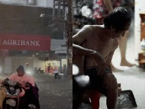 Nửa đêm, người dân TP.HCM vẫn tát nước, nháo nhác kê đồ đạc: "Mưa một cái là hồn vía lên mây!"