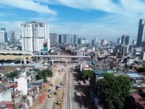 Tăng tốc thi công trên các đoạn tuyến đường Vành đai 2.5