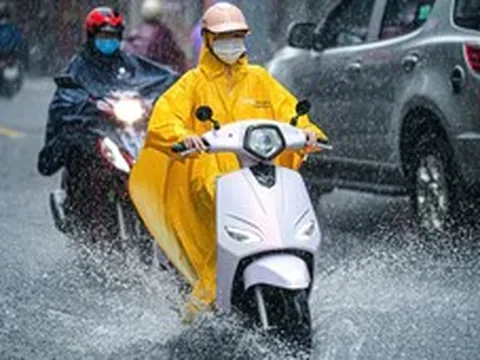 Không khí lạnh áp sát, miền Bắc mưa dông, chuyển lạnh từ đêm nay