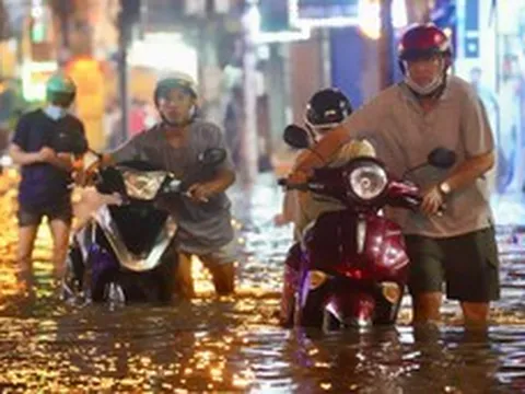Thời tiết hôm nay 5-10: Không khí lạnh gây mưa to cho Bắc Bộ
