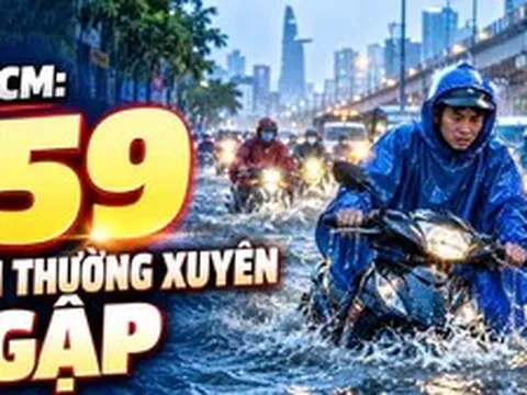 Nhận diện những điểm ngập thường xuyên ở TPHCM