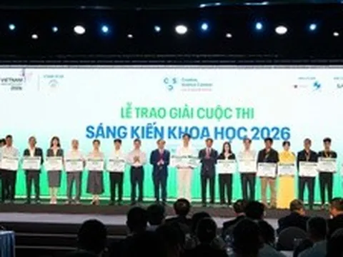 Trao 15 giải Sáng kiến Khoa học 2026: Lan tỏa những sáng kiến vì cộng đồng