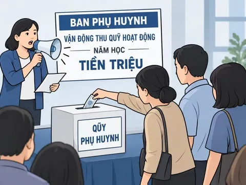 Ủng hộ cấm thu quỹ phụ huynh vì thu công khai, chi mập mờ