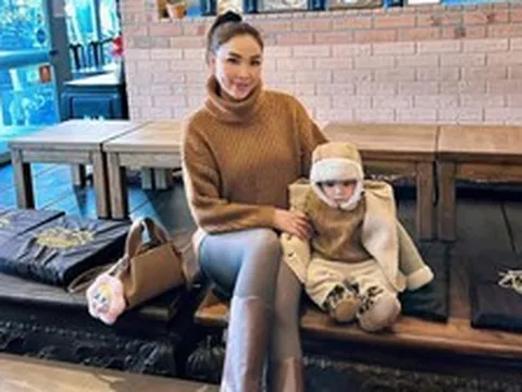 Diễn viên Quỳnh Thư sau biến cố sang Đức sống, sinh con: "Em yêu anh rất nhiều!"