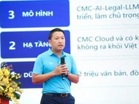 CMC giới thiệu hệ sinh thái AI Make in Vietnam