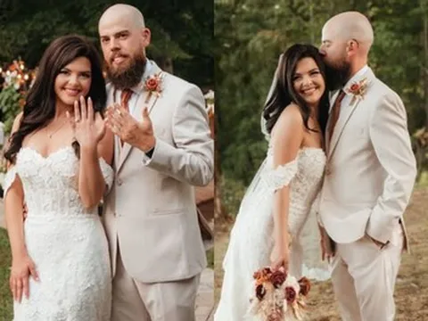 Cô gái kết hôn với anh trai ân nhân sau 23 năm, vị khách lạ ở đám cưới gây chú ý