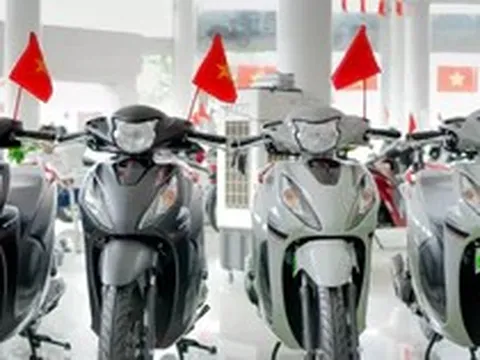 Tiêu thụ xe máy xăng tại Việt Nam tiếp tục tăng
