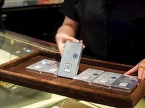 Giá bạc ngày 10/10 tại Phú Quý, DOJI, Sacombank, Bảo Tín Mạnh Hải