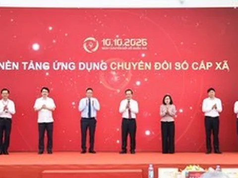 Ra mắt ứng dụng Chuyển đổi số cấp xã