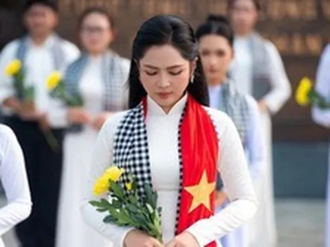 Nguyễn Duyên Quỳnh ra mắt MV Dưới cờ Tổ quốc anh về: "Tôi đã rơi nước mắt vì từng câu chữ"