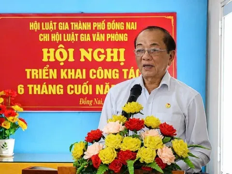 Hội Luật gia Tp.Đồng Nai thành lập Đảng bộ với 58 đảng viên