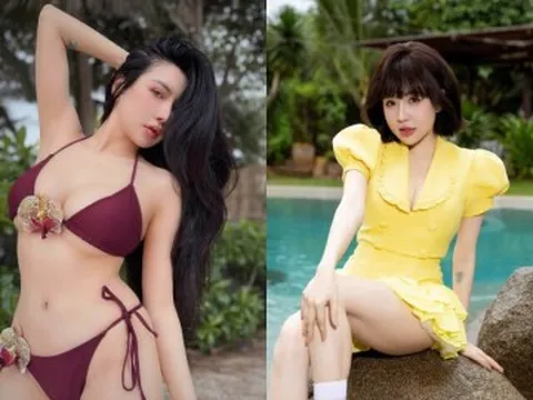 "Bà trùm nông sản" diện bikini khoe dáng nóng bỏng, làn da trắng bóc cực phẩm