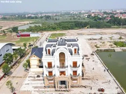 Biệt thự 4 tầng ở Bắc Ninh 'cập bến' sau hành trình di dời 200m