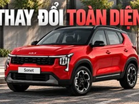 Kia Sonet thế hệ mới tiếp tục lộ diện: Nâng cấp toàn diện khung gầm, màn hình kép 12,3 inch, hứa hẹn có bản hybrid