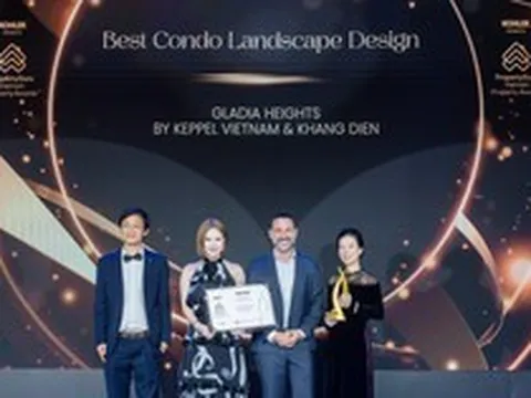 Gladia Heights lập cú đúp giải thưởng tại Vietnam Property Awards 2026