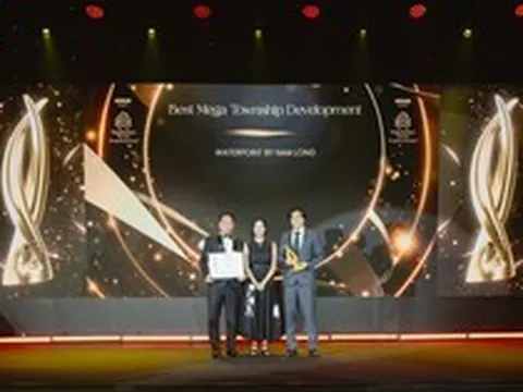 Đại đô thị Waterpoint được vinh danh Best Mega Township Development tại PropertyGuru Awards 2026