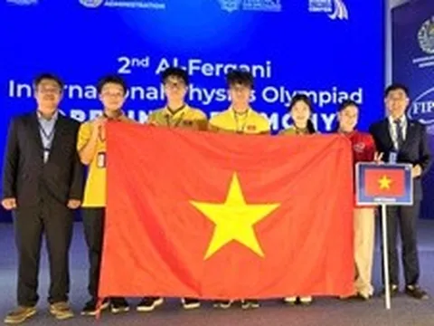 Đoàn Việt Nam giành 4 huy chương tại Kỳ thi Olympic Vật lí Quốc tế Al-Fergani