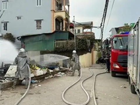 Công an Hà Nội thông tin vụ rò rỉ khí Clo làm 40 người nhiễm độc khí