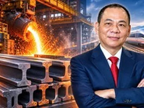 Bắt tay đối tác Italy, tỷ phú Phạm Nhật Vượng sắp sản xuất thép ray quy mô lớn