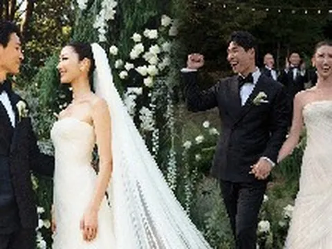 Đám cưới đẹp như mơ của cặp đôi nổi tiếng showbiz, đây mới đúng là "môn đăng hộ đối"