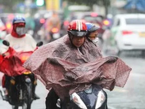 Thời tiết hôm nay 21-10: Cả nước có mưa vào chiều tối