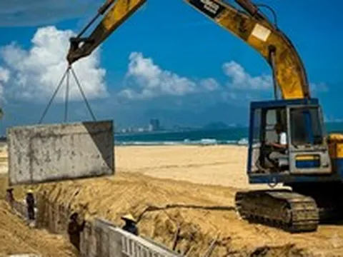 Mục kích công trình "phòng thủ bờ biển" 1.950 mét, 214 tỷ của Việt Nam: Đi qua bãi biển đẹp bậc nhất TG