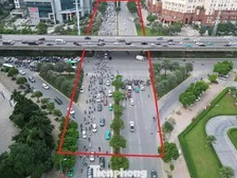 Di dời hàng chục cây xanh cạnh tòa nhà Keangnam Landmark 72, Hà Nội sắp xây hầm chui gần 1.000 tỷ đồng