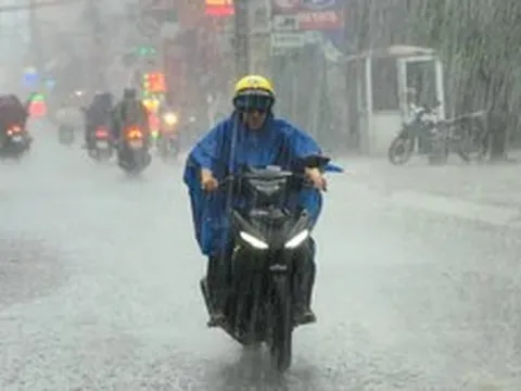 Chiều nay nơi nào ở Nam Bộ sẽ có mưa?