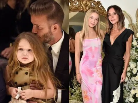 Harper Beckham cầu xin mẹ gọi điện cho nhà trường vì bị cấm trang điểm đi học, phản ứng của vợ David Beckham gây bất ngờ