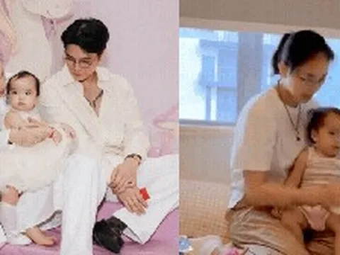 Con gái Ngô Thanh Vân vừa bập bẹ tập nói đã nhớ hết tên 10 “bạn thân” trong nhà