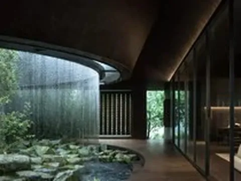 Kiến trúc sư Việt thiết kế công trình lấy mưa làm trung tâm tại Nhật Bản