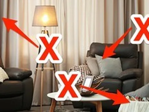 10 lỗi thiết kế nội thất khiến căn nhà kém sang