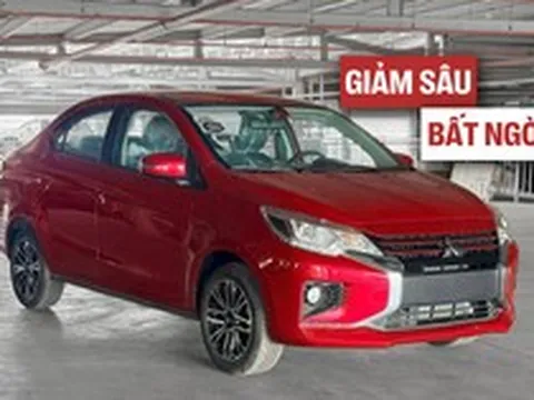 Mitsubishi Attrage giảm sâu tại đại lý: Bản thấp dưới 335 triệu, bản cao 400 triệu, tạo sức ép lên Hyundai Grand i10