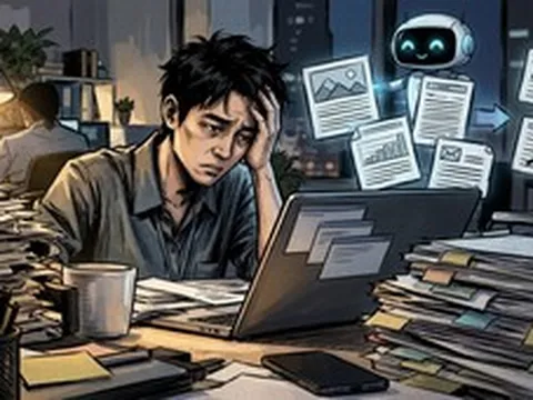 Nhân viên nhàn thân nhờ làm việc bằng AI, sếp kiệt sức chạy theo sửa lỗi
