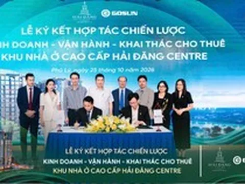 Chủ đầu tư Hải Đăng Centre bắt tay GOSUN, đón đầu xu hướng bất động sản All-in-One tại Phủ Lý, Ninh Bình