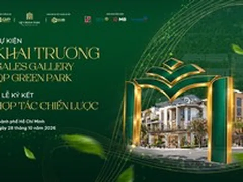 QP Green Park khai trương Sales Gallery, đưa bức tranh đô thị tương lai đến gần khách hàng
