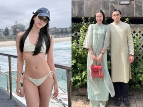 Nữ Thạc sĩ Sài thành chăm diện bikini khoe dáng nõn nà, được chồng Tiến sĩ cưng chiều như "bà hoàng"