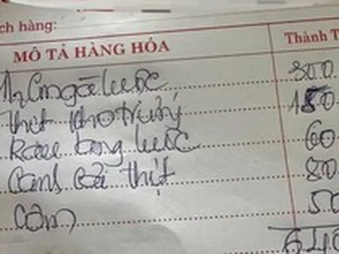 Vụ tài xế ghé quán ăn cơm bình dân hết 640.000 đồng: Công an vào cuộc