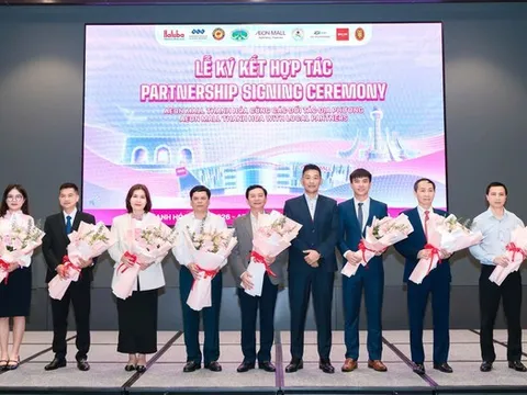 AEON MALL Thanh Hóa và các đối tác ký biên bản hợp tác đào tạo nghề, chăm sóc sức khỏe và an sinh xã hội