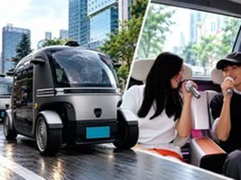 Người Việt trải nghiệm xe buýt tự lái ở Trung Quốc: Vừa đi vừa hát karaoke