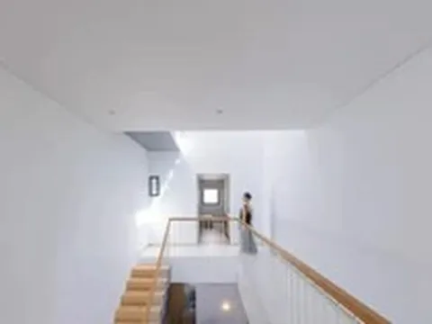 Ngôi nhà 66m² thiết kế lệch tầng để kết nối các không gian sinh hoạt