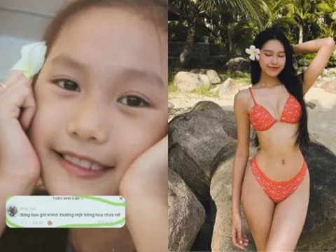 Bé gái xinh nức tiếng Hà Nội 19 tuổi là mỹ nhân Hoa hậu VN, đẻ con cùng cầu thủ 1m87 được tặng lâu đài 4 tầng