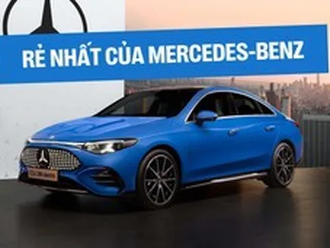 Mercedes-Benz CLA 200 chốt giá 1,59 tỷ: Đi gần 550km/sạc, nội thất 3 màn hình, có thể dùng tay cầm Playstation để chơi game